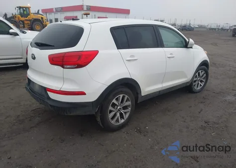 2015 Kia Sportage Lx z USA, uszkodzony, nr VIN KNDPB3AC0F7774252
